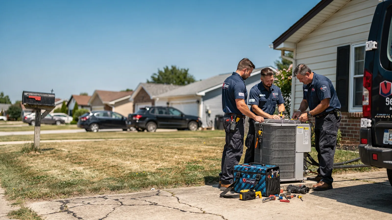 Hvac Repair in Kettlersville, OH near me